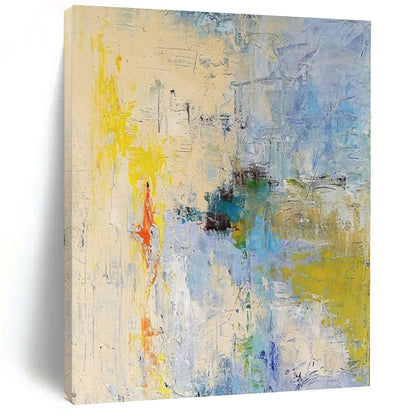 “Colorful Abstract Chaos” Expressionistic Acrylic Art CT0185
