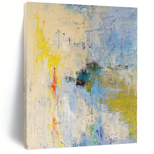 “Colorful Abstract Chaos” Expressionistic Acrylic Art CT0185