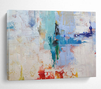 “Pastel Chaos” – Abstract Expressionist Acrylic Painting CT1737