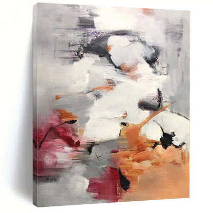 “Vibrant Abstract Collision” Abstract Acrylic Art CT0300