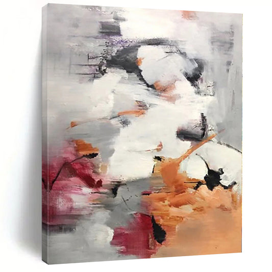 “Vibrant Abstract Collision” Abstract Acrylic Art CT0300