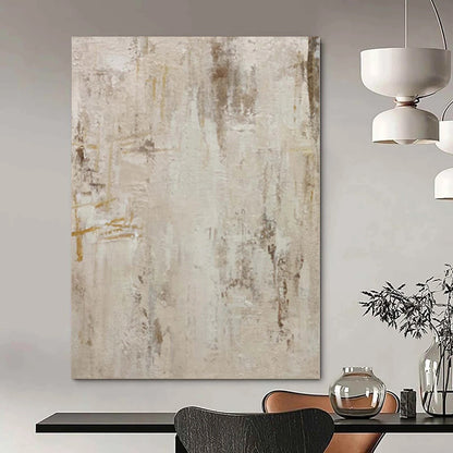 “Neutral Textured Morning Haze” Acrylic Painting CT0135