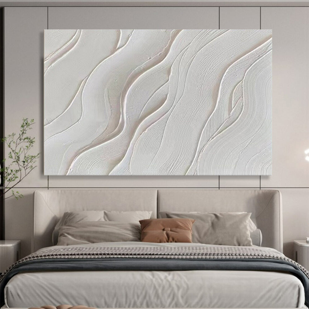 “Sculpted Wave Serenity” – Abstract Acrylic Painting CT1733