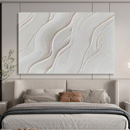 “Sculpted Wave Serenity” – Abstract Acrylic Painting CT1733