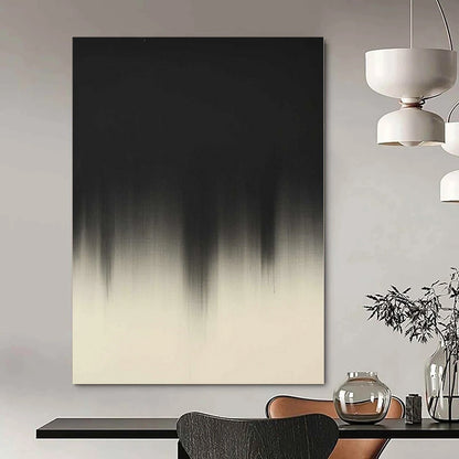 “Black - White Gradient” Ink Wash Art CT0156