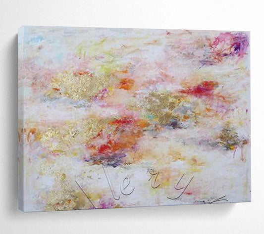 “Pastel Dreamscape” - Soft pink, purple, gold; light, swirling colors CT1582