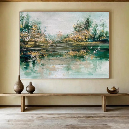 “Neutral Abstraction” - Shades of gray, beige, and brown; hazy color blocks like faint remnants of natural scenery CT1532