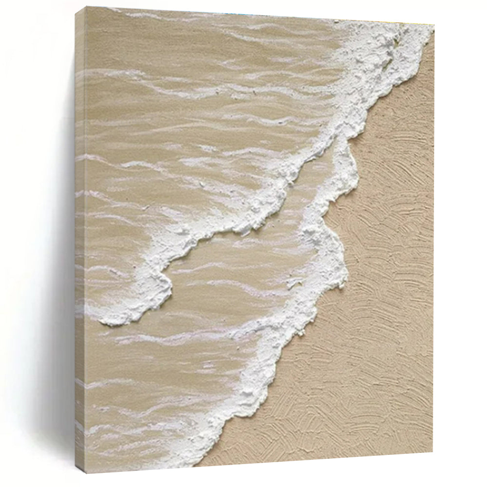 “3D Beach Wave Texture”，Textured Landscape Style CT0662
