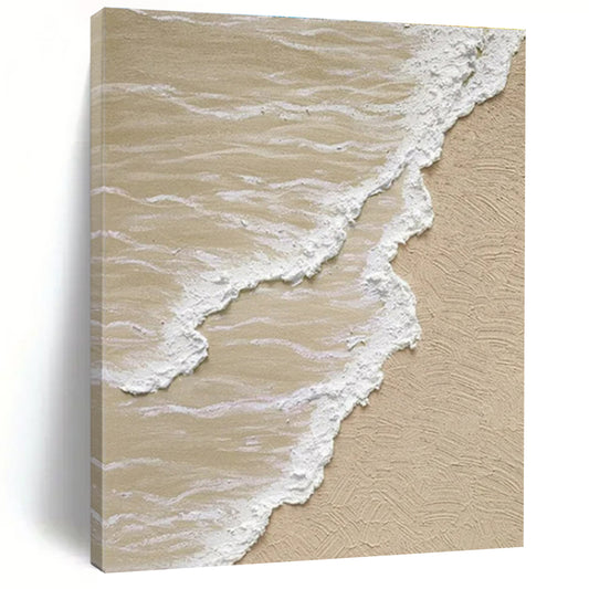“3D Beach Wave Texture”，Textured Landscape Style CT0662
