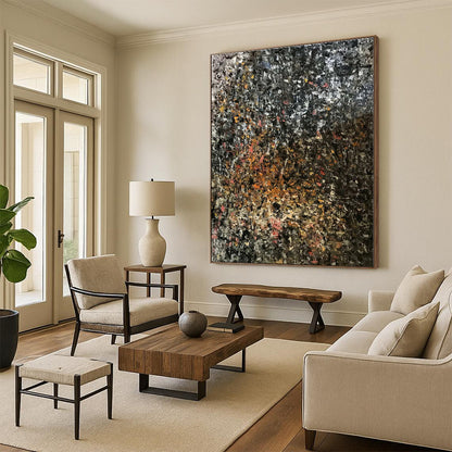 “Colorful Textured Abstraction” - Abstract Expressionist Art CT0462