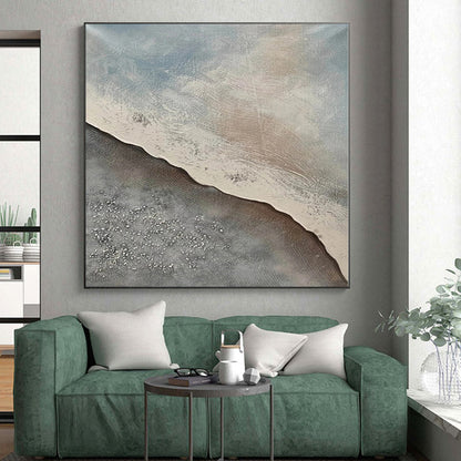 “Moody Black - Gold Textures” Abstract Acrylic Art CT0323