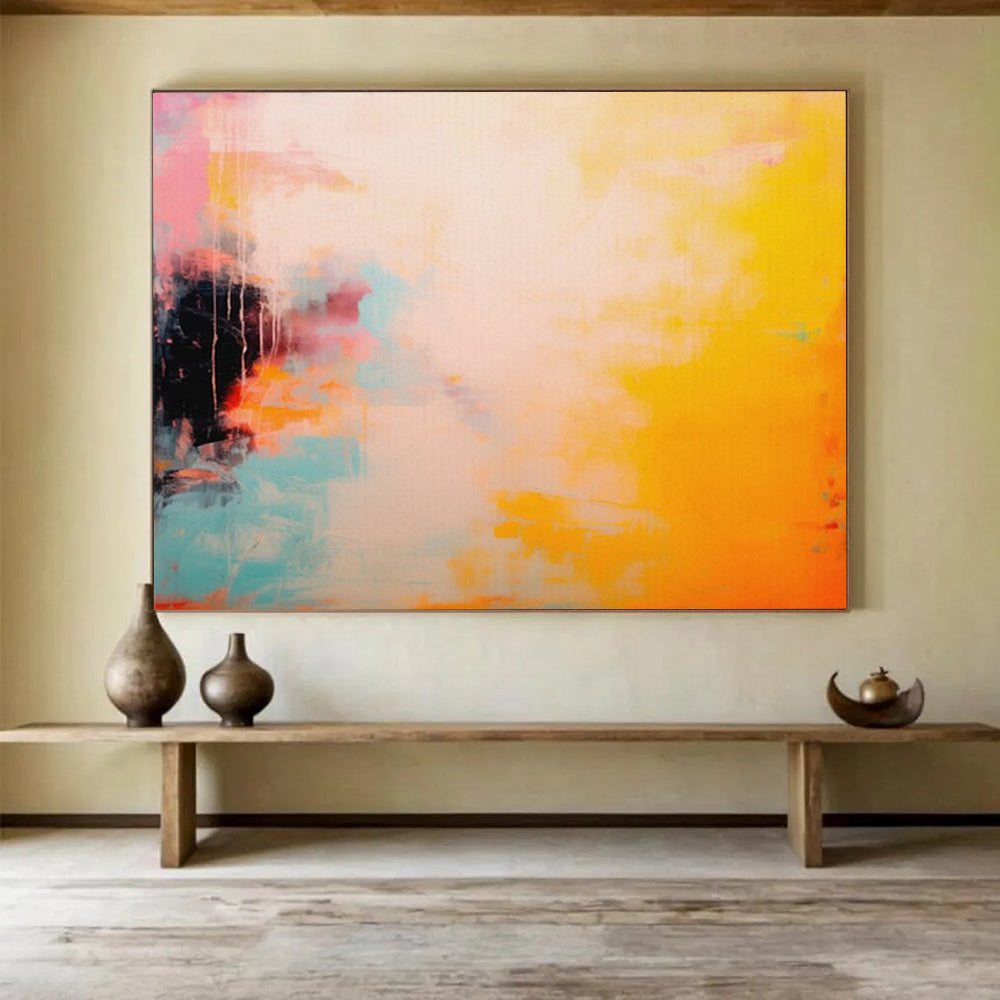 Soft, pastel - hued abstract with blended edges CT1681