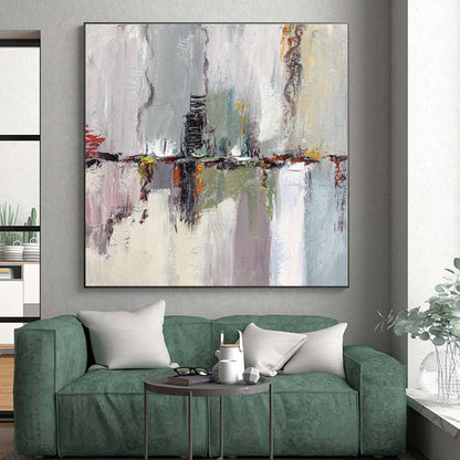“Colorful Abstract Reflection Scene” - Abstract Expressionist Landscape CT0411