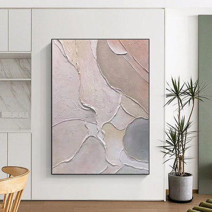 “Pastel Textured Flow” - Abstract Textural Art CT0408
