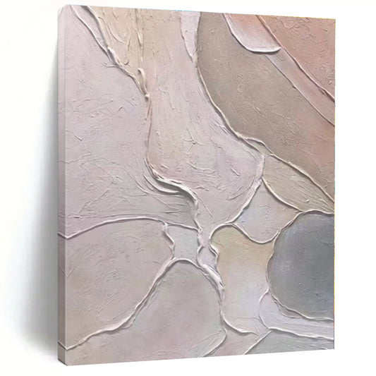 “Pastel Textured Flow” - Abstract Textural Art CT0408