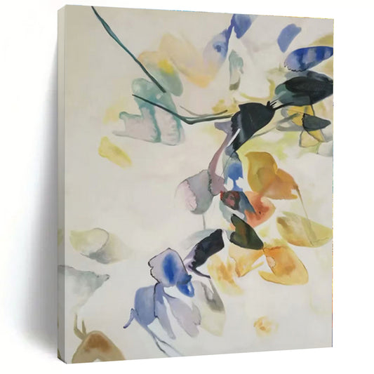 “Colorful Floral Watercolor” - Abstract Floral Art CT0455