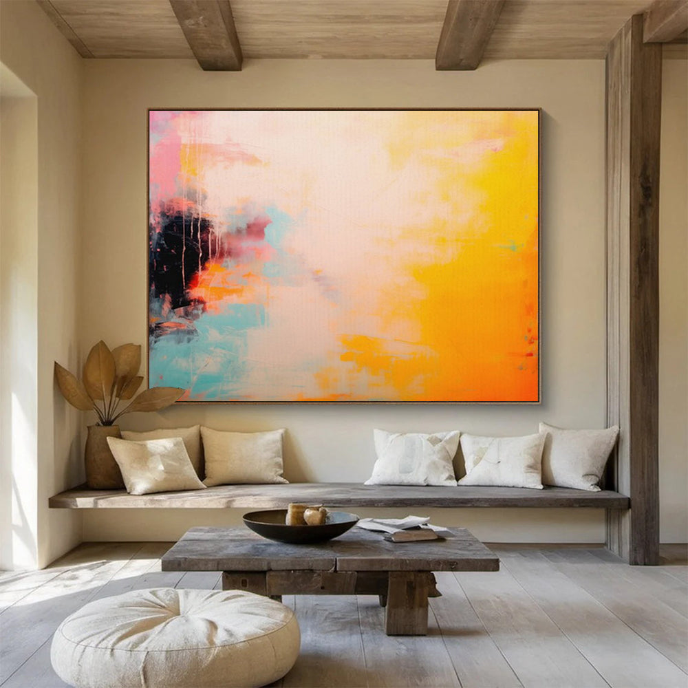 Soft, pastel - hued abstract with blended edges CT1681
