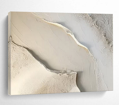 “Textured Neutrals” - Soft whites, beiges; layered, tactile abstract forms CT1512
