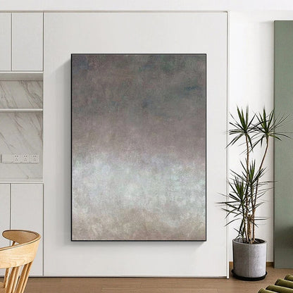“Gradient Neutral Textures”，Abstract Textural Oil Painting CT0562