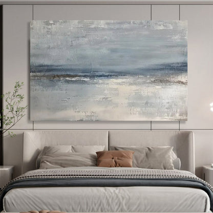 “Gray Sea Haze” - Gray, blue; soft, indistinct coastal scene CT1578