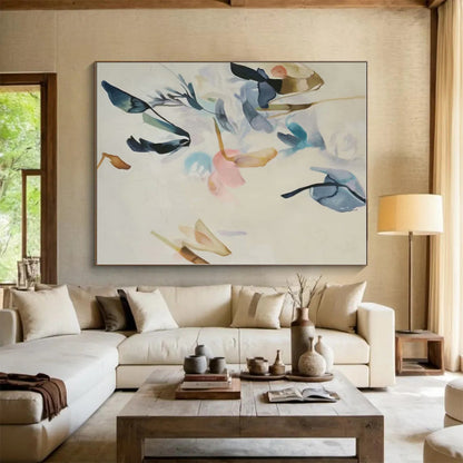 “Pastel Floral Watercolor” - Abstract Floral Art CT0456