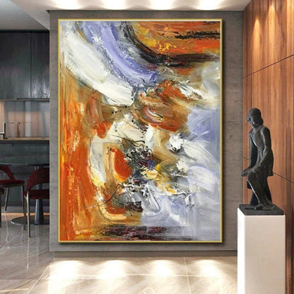 “Colorful Abstract Impasto”，Abstract Impasto Art CT0619