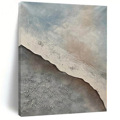 “Moody Black - Gold Textures” Abstract Acrylic Art CT0323