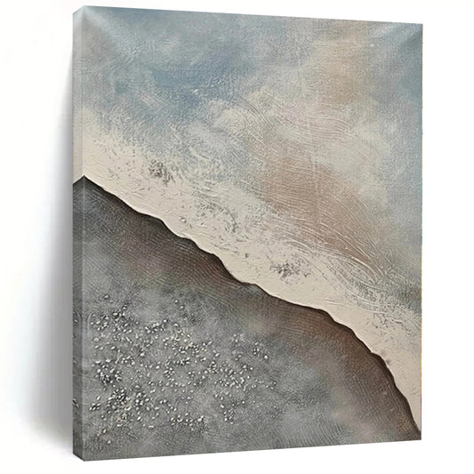 “Moody Black - Gold Textures” Abstract Acrylic Art CT0323