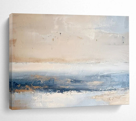 “Coastal Haze Abstraction” – Abstract Acrylic Painting CT1730